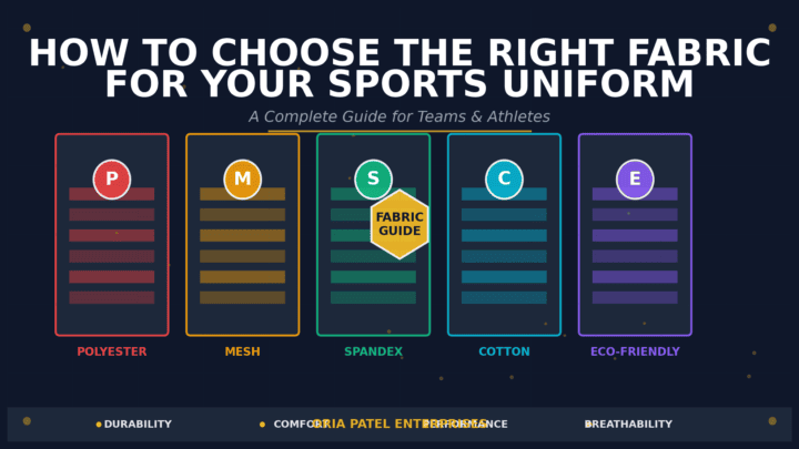 How to Choose the Right Fabric for Your Sports Uniform: A Complete Guide for Teams & Athletes